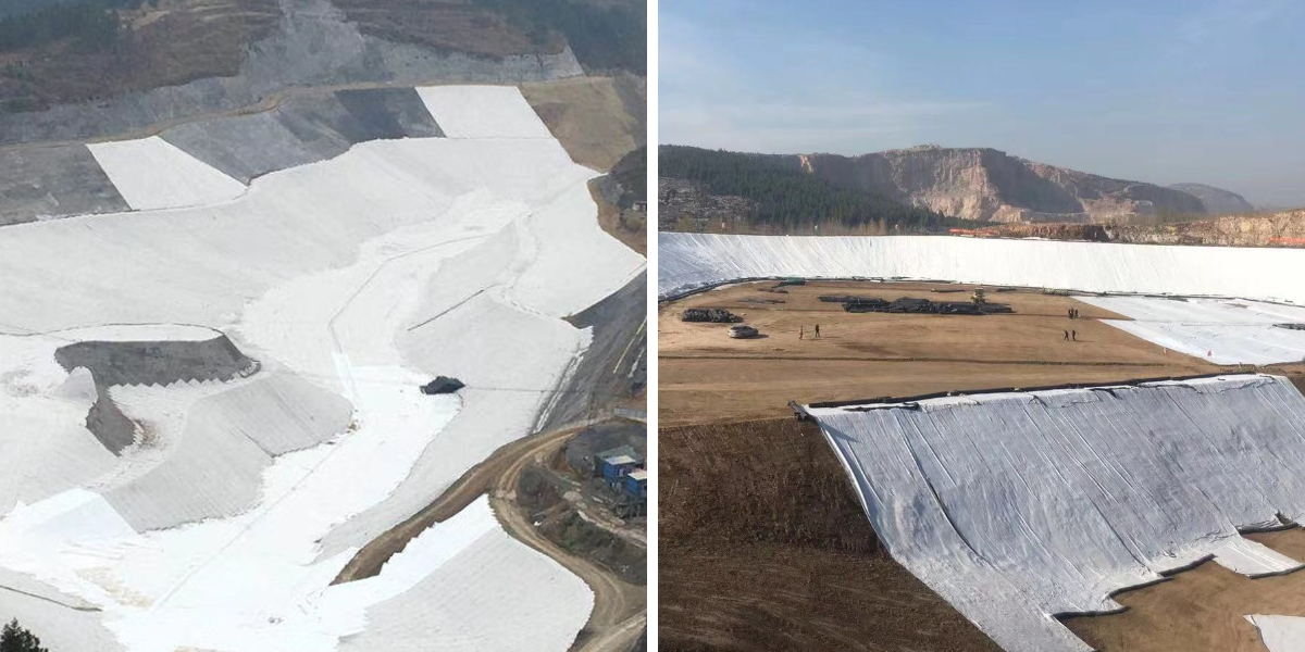 قماش الألياف الجغرافية قماش الألياف الجغرافية