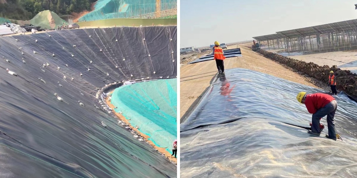 Schweißpraktiken für die Feldinstallation von HDPE-Geomembranen
