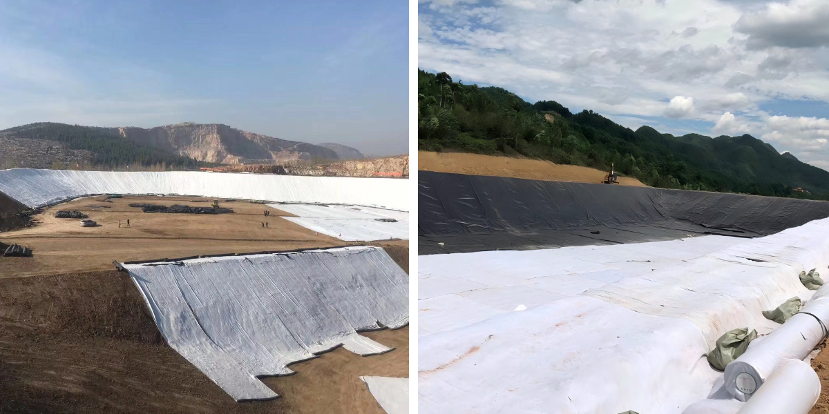 Wie man Geotextilgewebenähte richtig befestigt und überlappt Wie man Geotextilgewebenähte richtig befestigt und überlappt