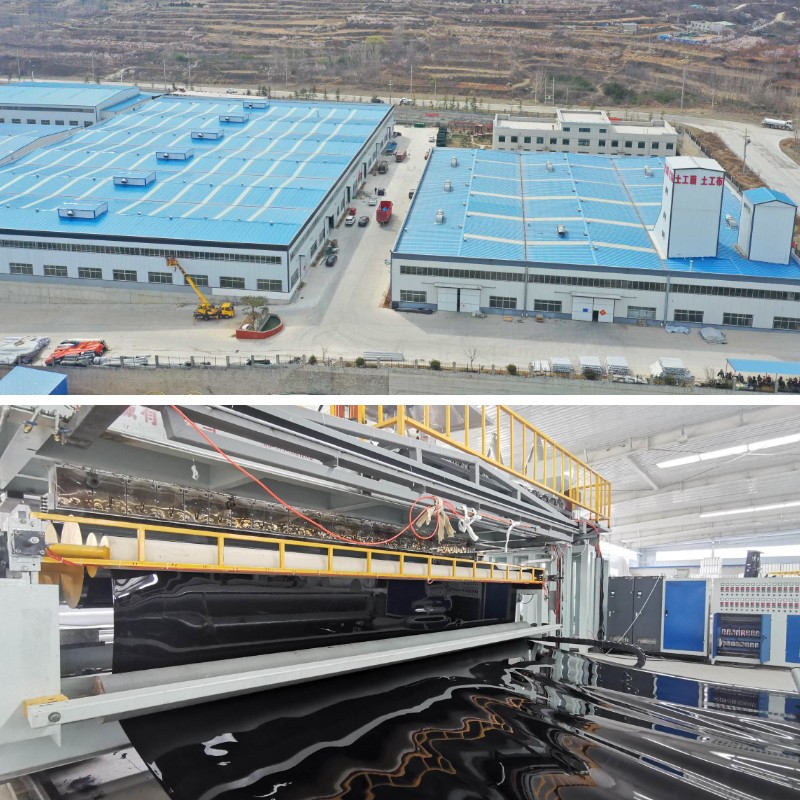 60,000 غشاء أرضي من البولي إيثيلين عالي الكثافة