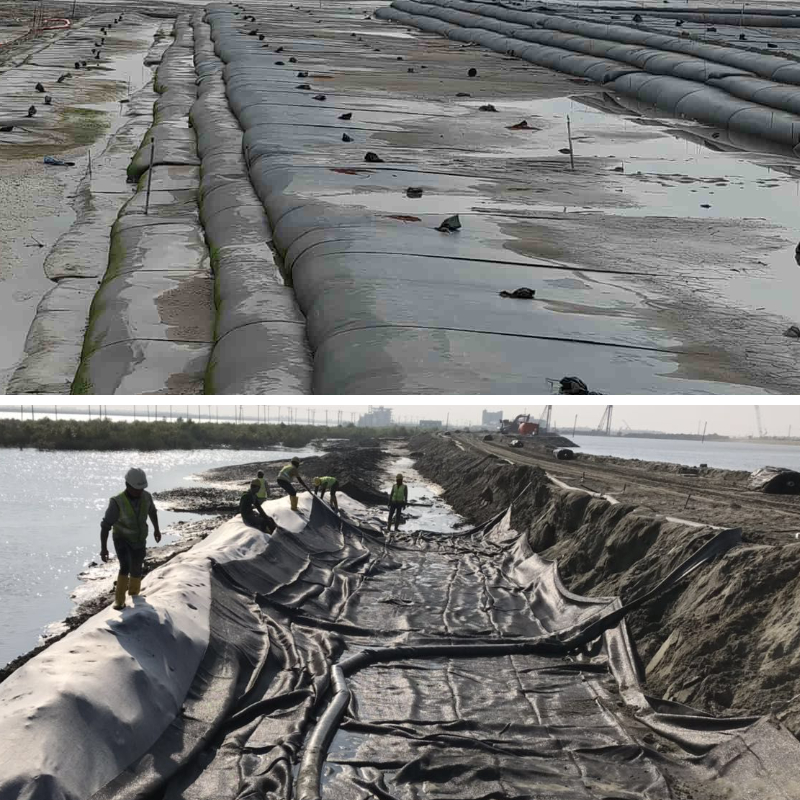 Geotextilschläuche zur Küstenerosionskontrolle: Bewährte Verfahren und Projektbeispiele