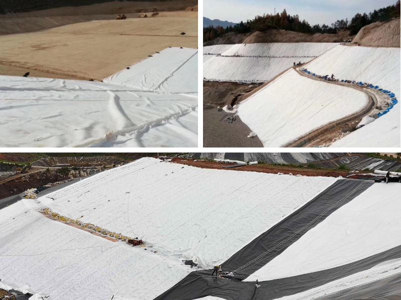 Geotêxteis tecidos versus não tecidos: uma comparação detalhada dos pontos fortes e utilizações.