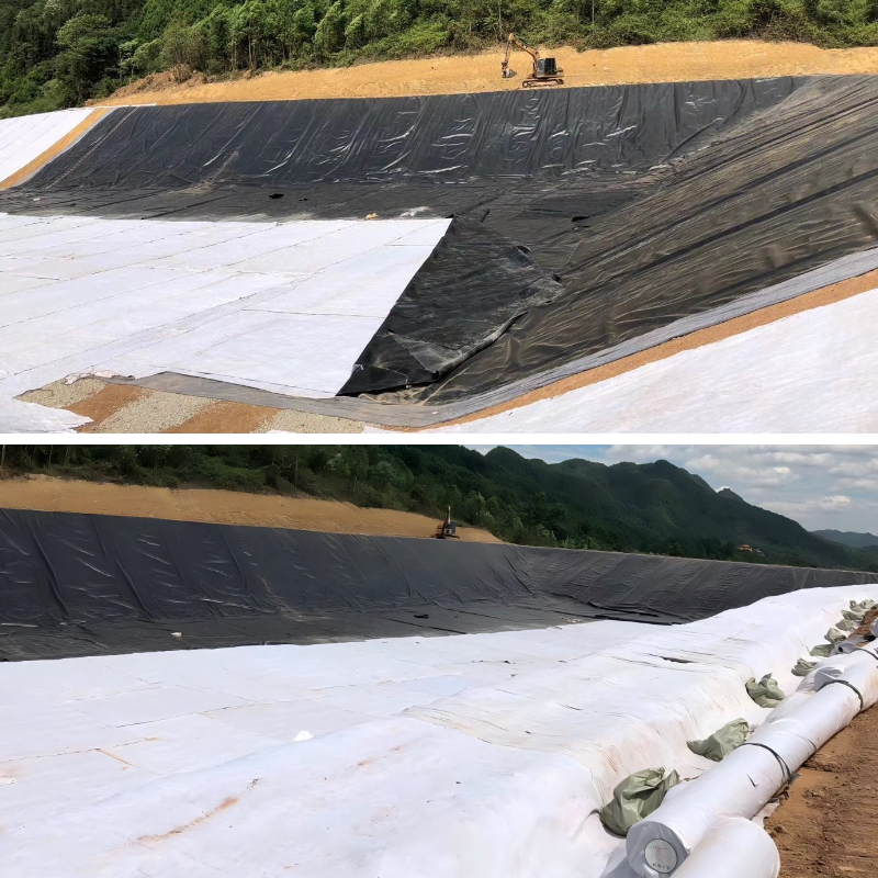 Tissu filtrant géotextile