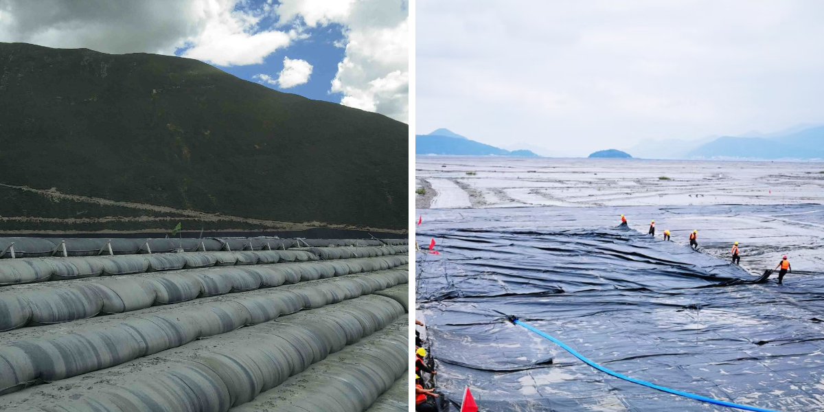 أنبوب الجيوتكستايل مقابل أكياس الرمل التقليدية: أيهما أفضل للسيطرة على الفيضانات