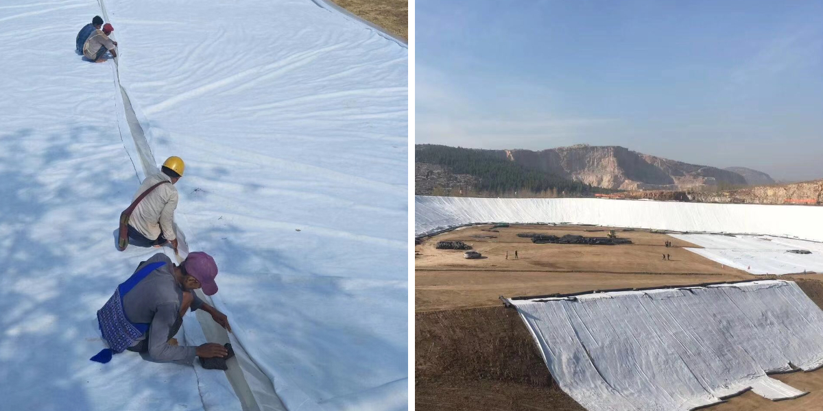 Solving Drainage and Erosion Problems with Composite Geotextile Drainage Nets Solving Drainage and Erosion Problems with Composite Geotextile Drainage Nets