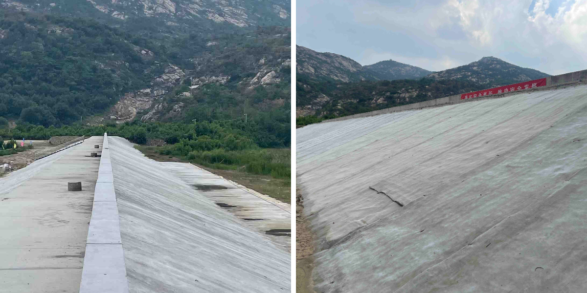 Revêtements de fossés en ciment