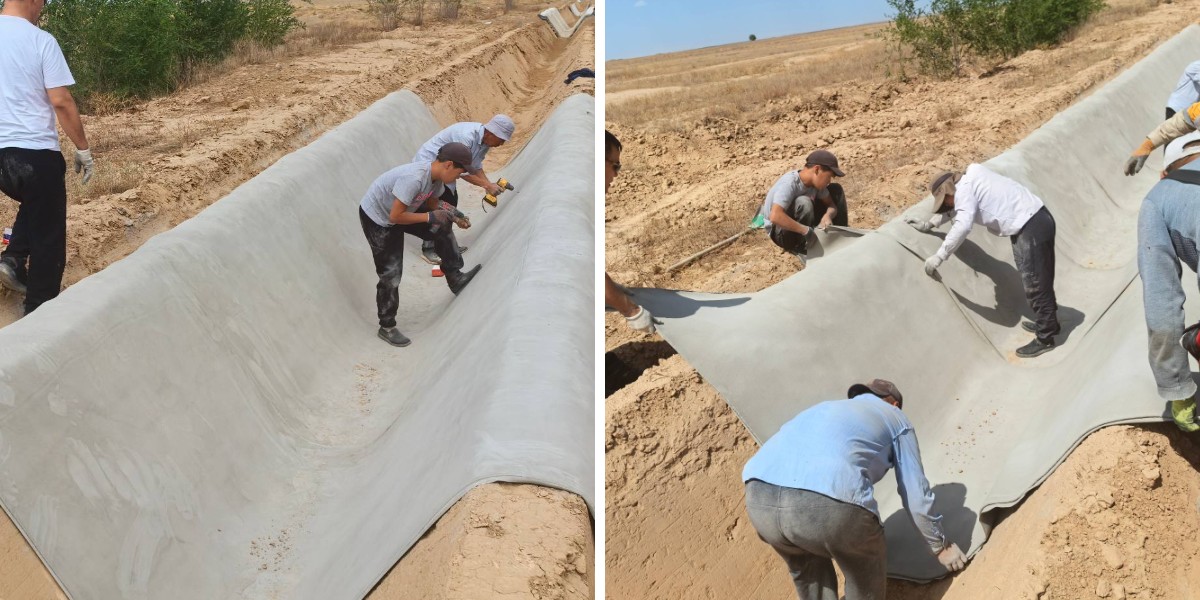 قماش الخرسانة في بناء الطرق: تعزيز المتانة وتقليل وقت التوقف