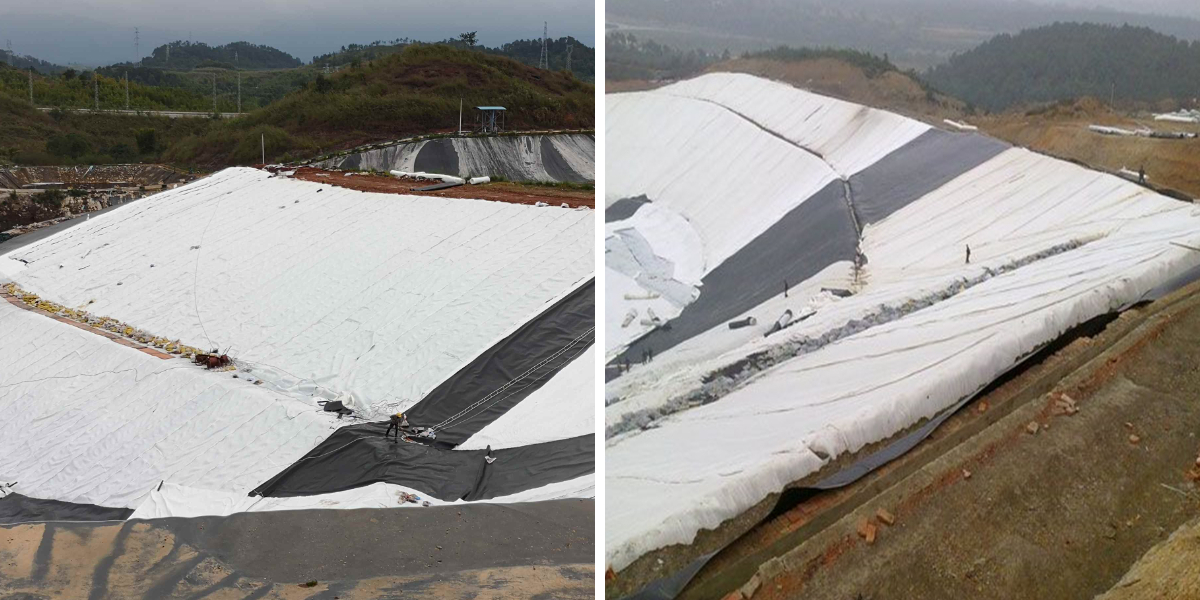 نسيج جيوتكستايل نسيج جيوتكستايل