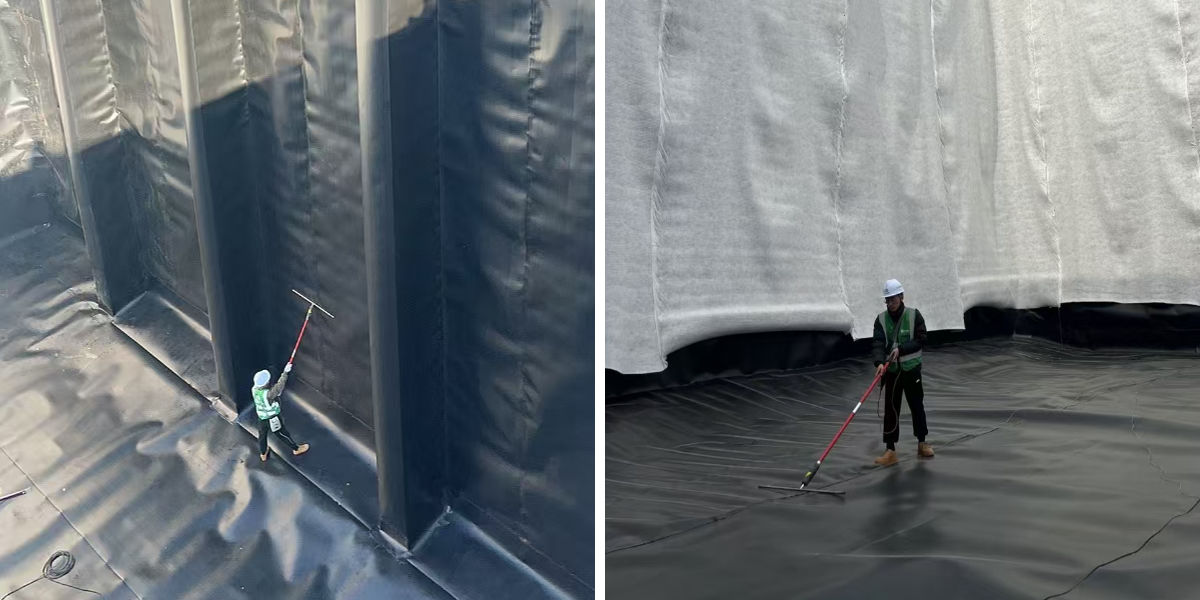 غشاء البولي إيثيلين عالي الكثافة: الدليل الشامل لاستخداماته في محطات معالجة مياه الصرف الصحي