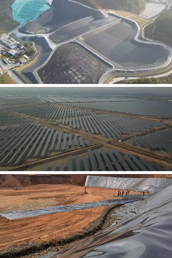 غشاء أرضي من البولي إيثيلين منخفض الكثافة