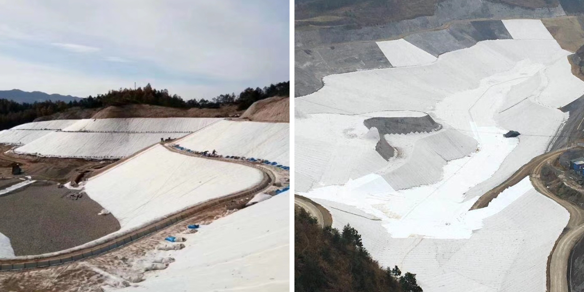 Géotextiles pour le contrôle de l'érosion : protection des pentes et des berges