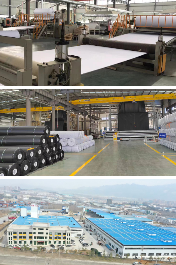 غشاء أرضي من البولي إيثيلين عالي الكثافة