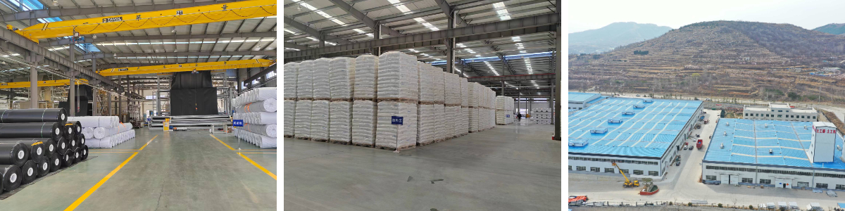 Revêtements de barrage en PEHD