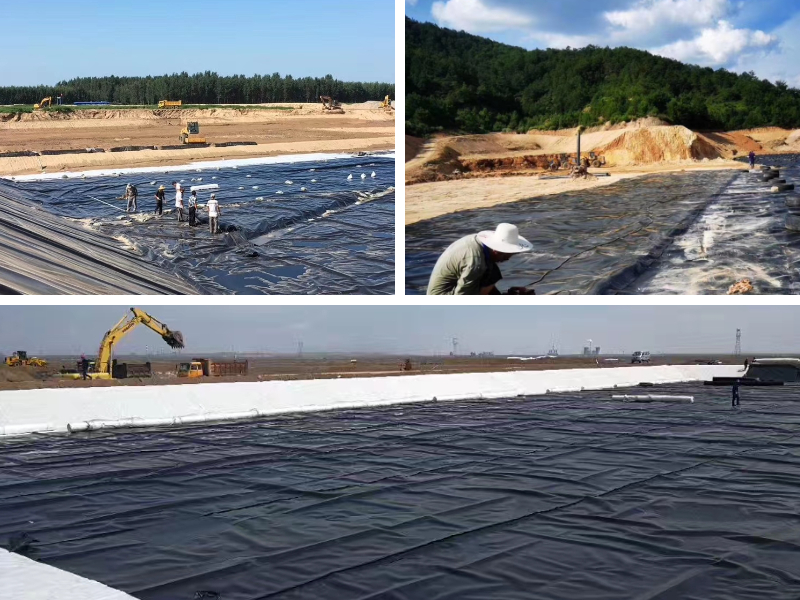 Solutions de confinement minier : géomembranes pour aires de lixiviation en tas, barrages de résidus et bassins de traitement