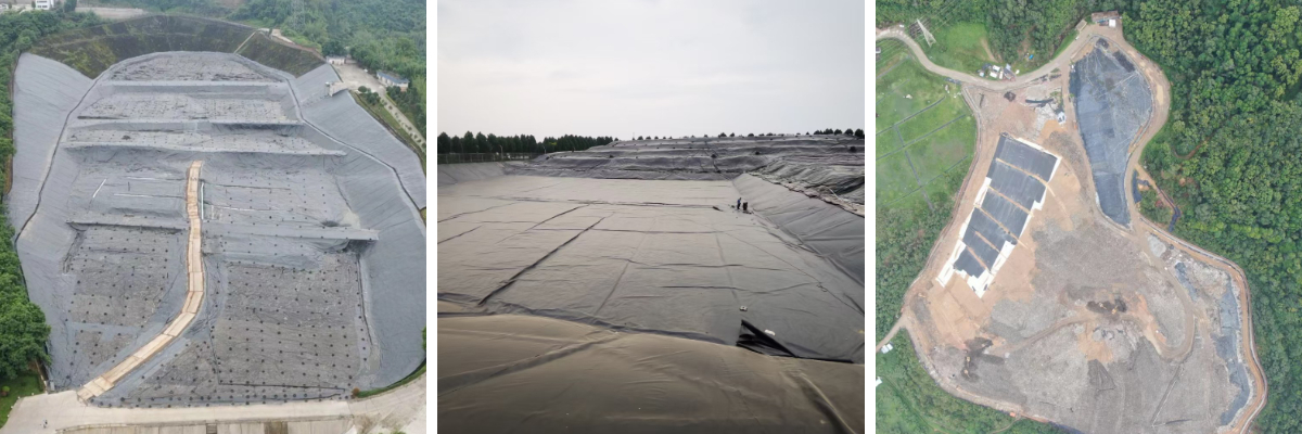 العزل المائي باستخدام الأغشية الأرضية