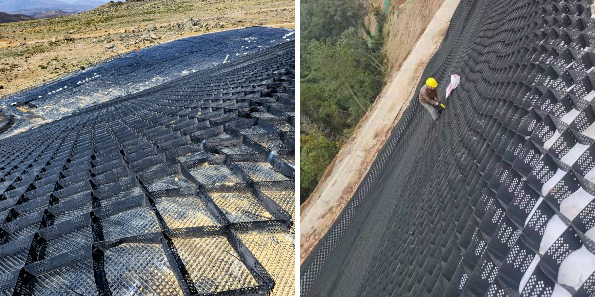 الأساسية Geocell