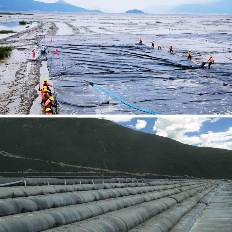 اعتبارات التصميم والهندسة لهياكل أنابيب الجيوتكستايل اعتبارات التصميم والهندسة لهياكل أنابيب الجيوتكستايل