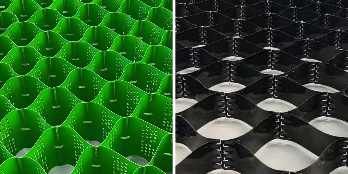 Geoceldas de HDPE en paisajismo: reverdecimiento de pendientes pronunciadas y modificación del terreno. Geoceldas de HDPE en paisajismo: reverdecimiento de pendientes pronunciadas y modificación del terreno.