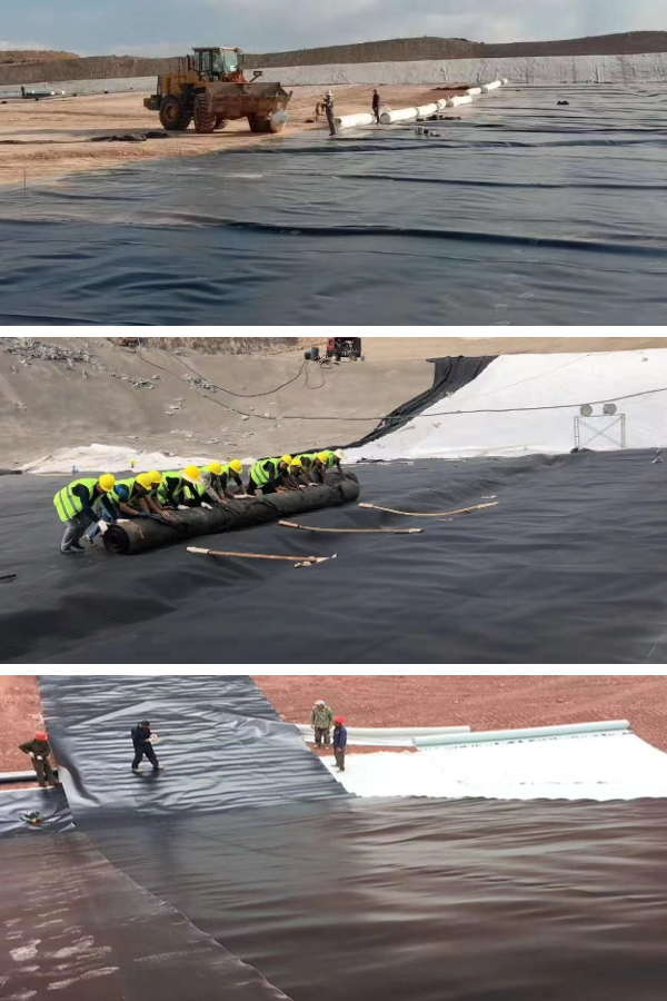 Solutions de confinement minier : géomembranes pour aires de lixiviation en tas, barrages de résidus et bassins de traitement