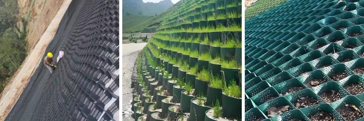 Resolviendo un problema de erosión crónica: un estudio de caso de estabilización de taludes con geoceldas Resolviendo un problema de erosión crónica: un estudio de caso de estabilización de taludes con geoceldas