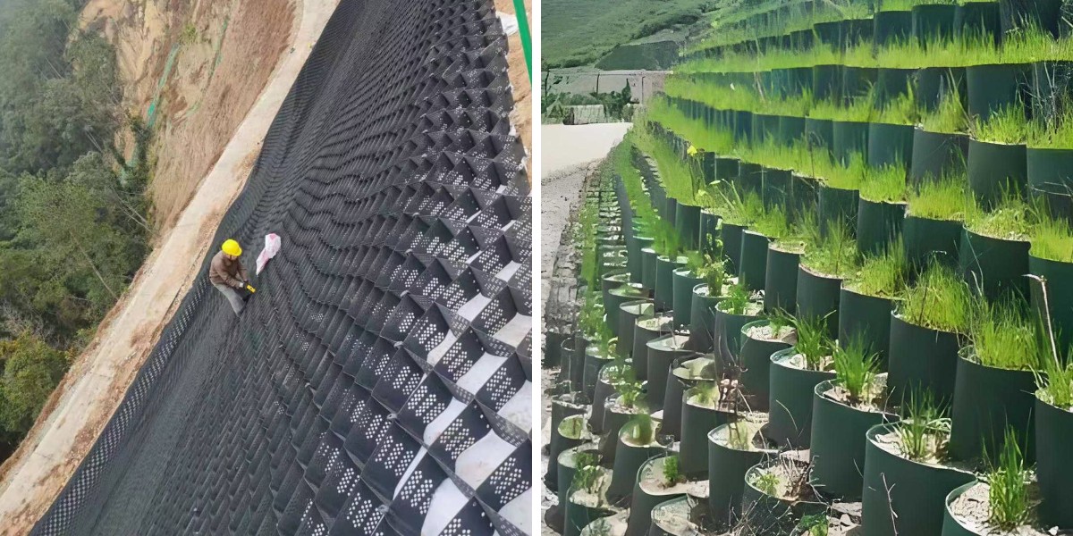 Texturizado de superficies de geoceldas: mejora de la interacción suelo-malla para una mayor resistencia al corte Texturizado de superficies de geoceldas: mejora de la interacción suelo-malla para una mayor resistencia al corte