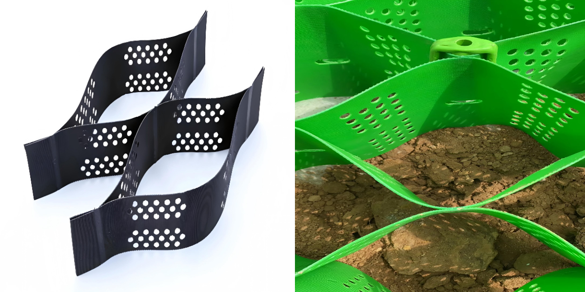 Texturizado de superficies de geoceldas: mejora de la interacción suelo-malla para una mayor resistencia al corte Texturizado de superficies de geoceldas: mejora de la interacción suelo-malla para una mayor resistencia al corte