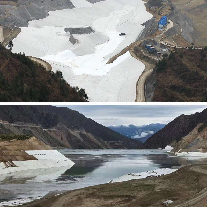 Géotextile non tissé thermolié