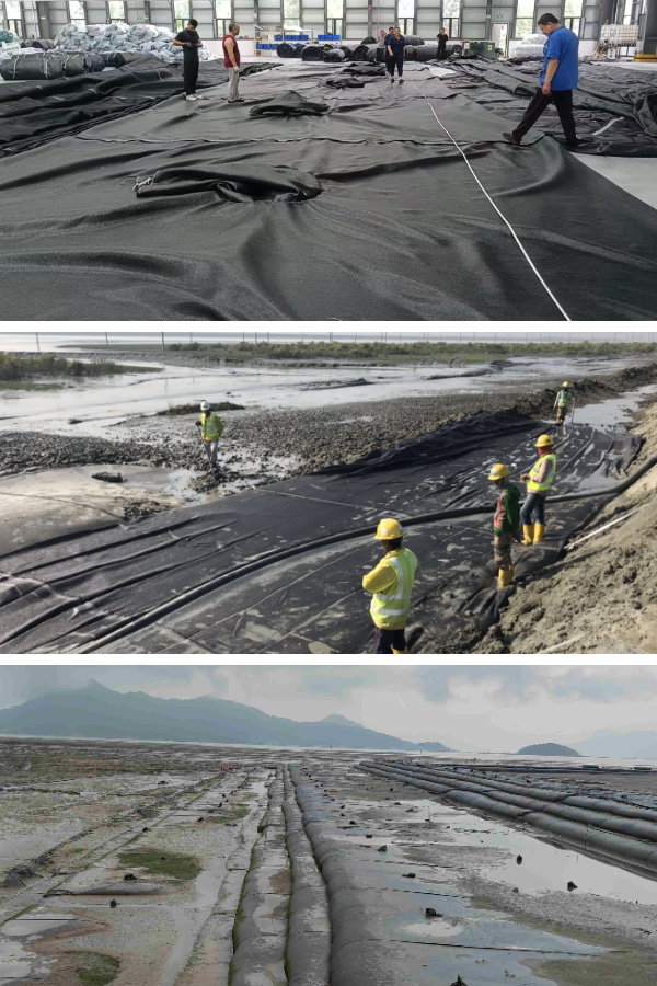 ジオチューブ生地の仕様：スラリーに適した素材の選び方