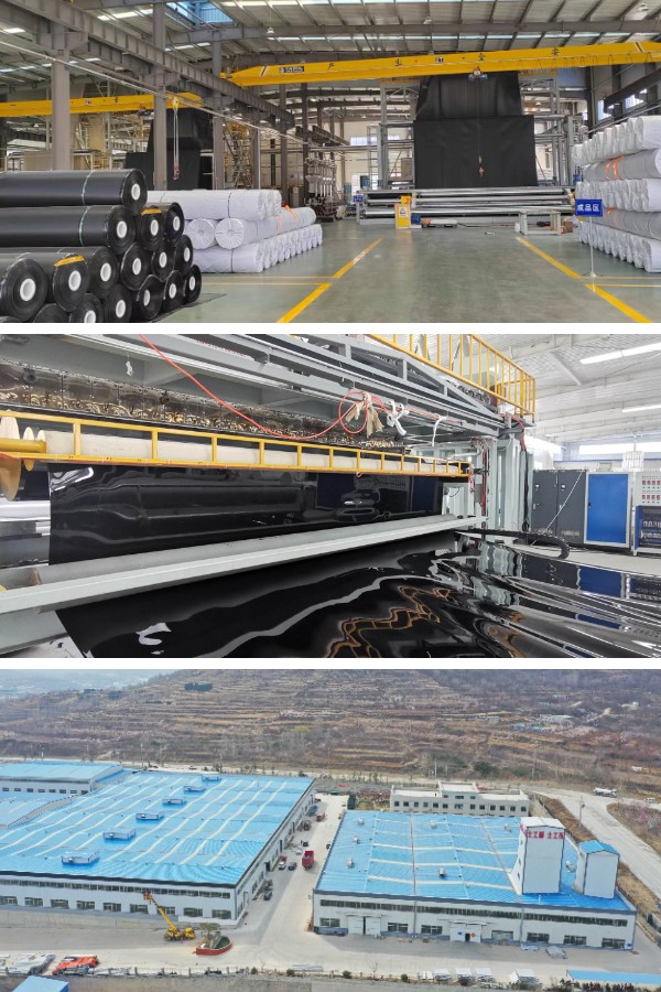 การกันซึมแบบ Geomembrane สำหรับอุโมงค์และโครงสร้างใต้ดิน