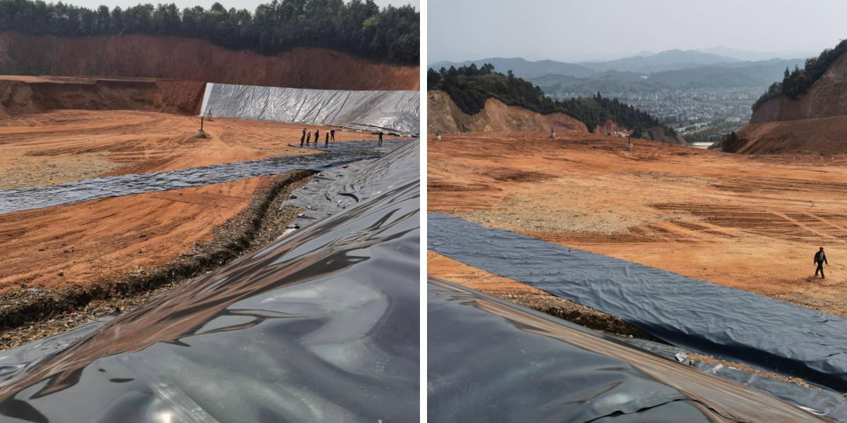 حلول تبطين البولي إيثيلين عالي الكثافة لمواقع النفط والغاز: احتواء الانسكابات وحماية التربة