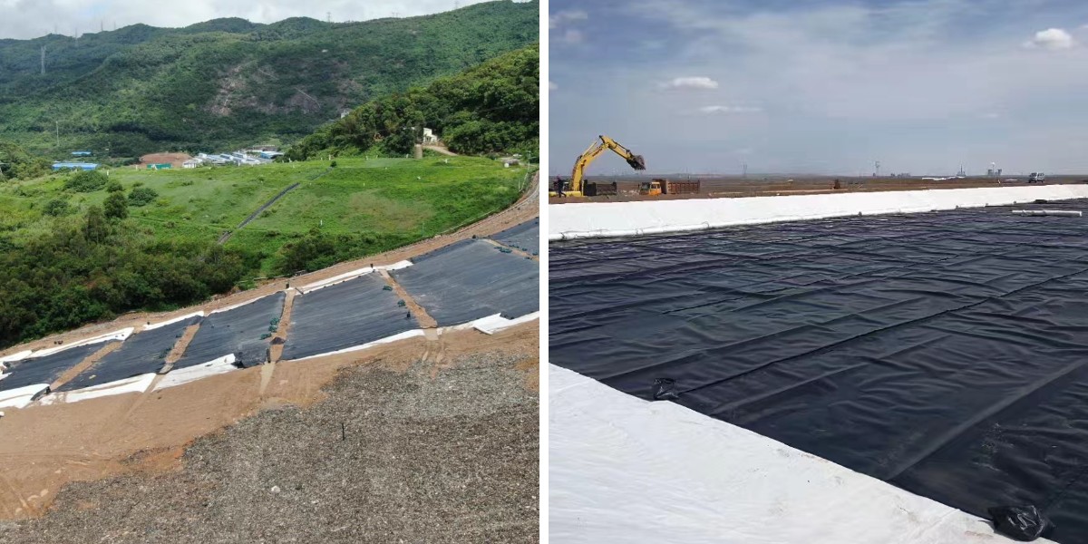 Verwendung von HDPE-Geomembranen zur Wasserabdichtung von Teichen und Speicherbecken