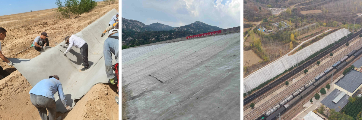 بطانية أسمنتية مغلفة بالفيلم