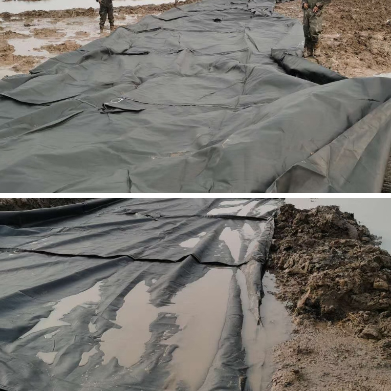 Comment une municipalité a réalisé des économies sur le traitement des boues d'épuration grâce à un système de géotubes