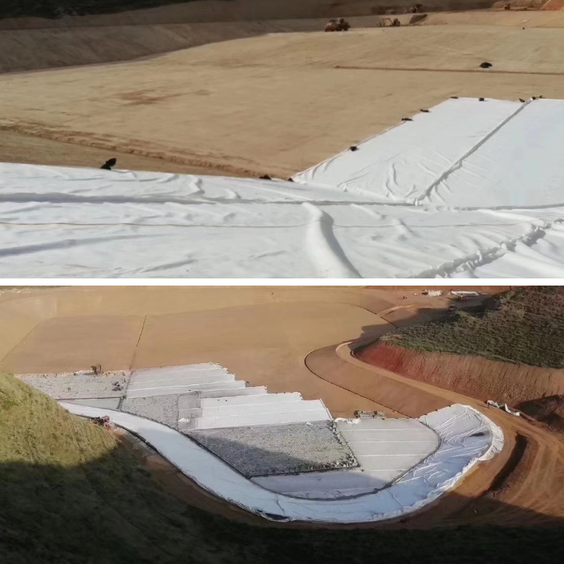 سر المقاول: تثبيت ممرات الحصى باستخدام الجيو فابريك