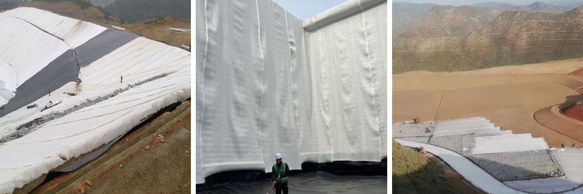 Tissu filtrant géotextile tissé