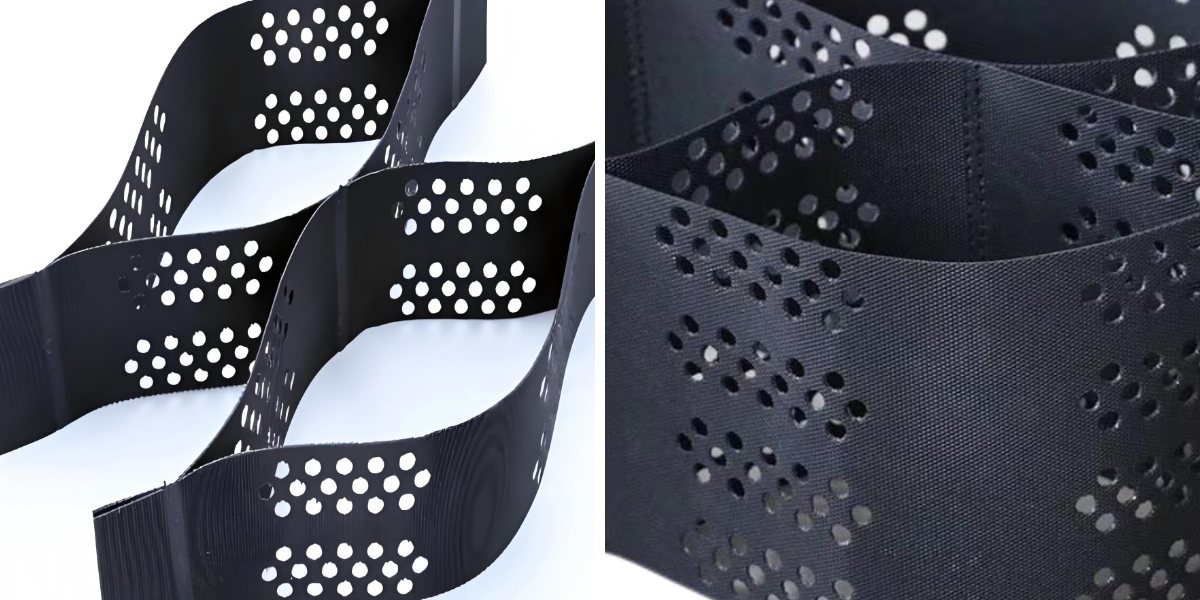 Геоячейки из полиэтилена высокой плотности (HDPE) для защиты склонов и насыпей: эффективная предотвращение эрозии. Геоячейки из полиэтилена высокой плотности (HDPE) для защиты склонов и насыпей: эффективная предотвращение эрозии.