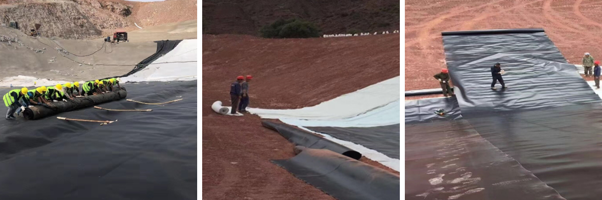 HDPEジオメンブレンの設置前後の品質試験方法 HDPEジオメンブレンの設置前後の品質試験方法