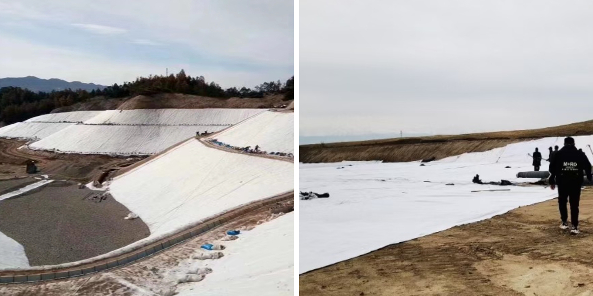 建築におけるジオテキスタイルクロス：地下室の排水と基礎の保護