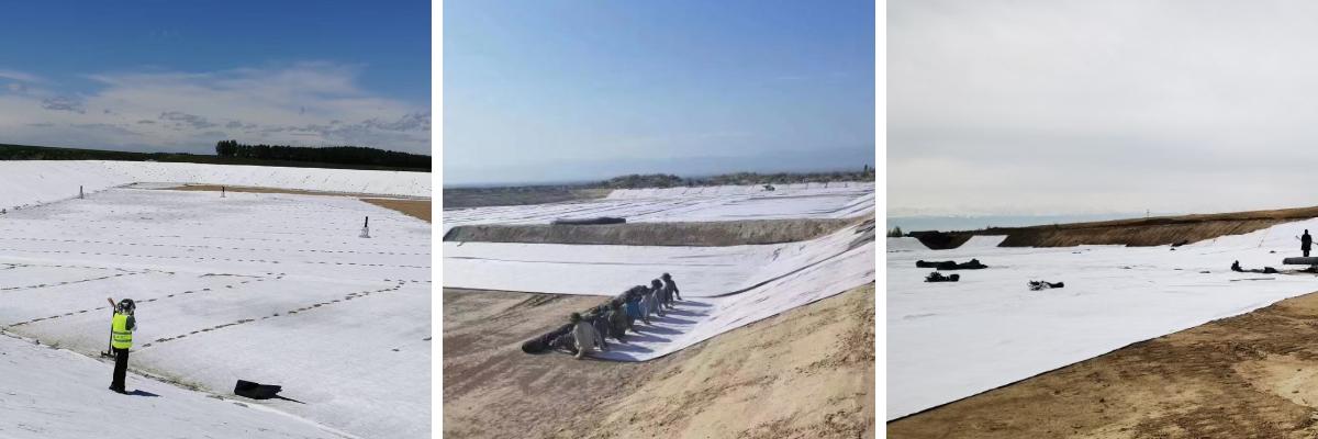 تثبيت الجيوتكستايل