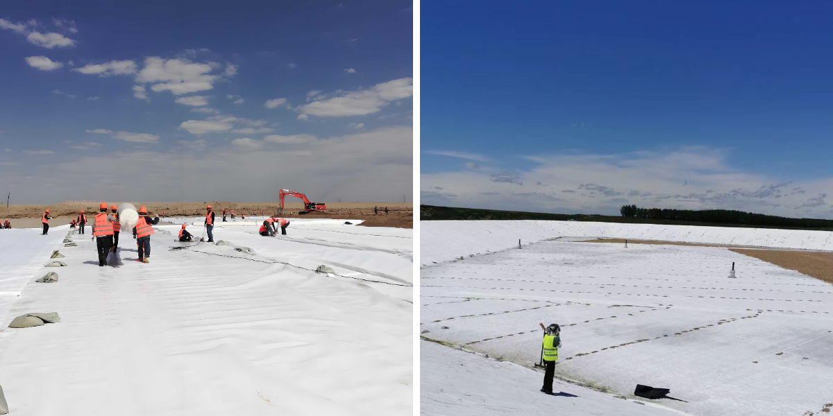 Géofabric pour murs de soutènement