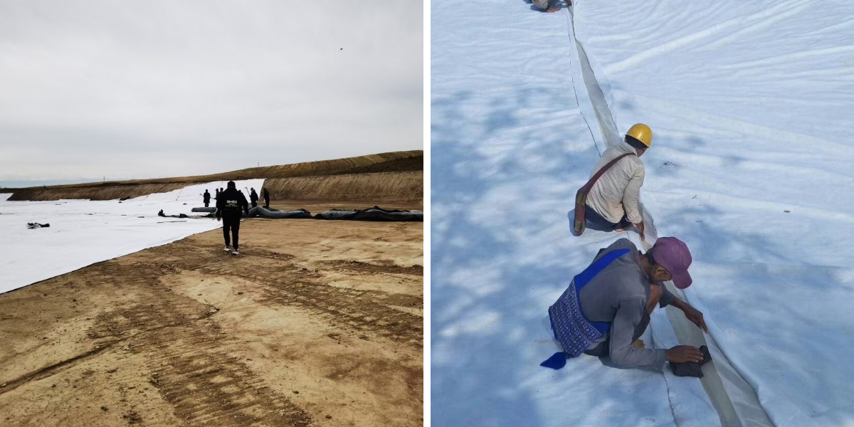 Performance and Practical Application of Composite Geomembranes in Reservoir Construction