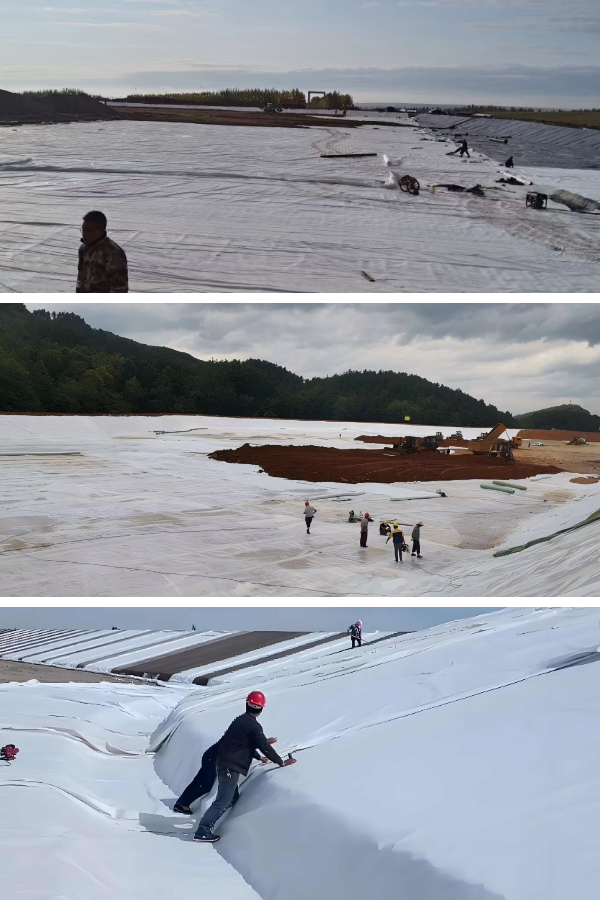 Футеровка площадок для горнодобывающей промышленности и кучного выщелачивания: обеспечение химической стойкости и защиты от проколов с помощью композитных материалов.