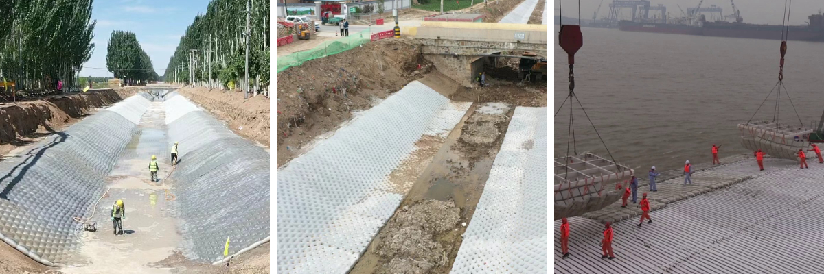 Geotekstil Tenun untuk Pengendalian Erosi pada Pelapis Saluran dan Parit