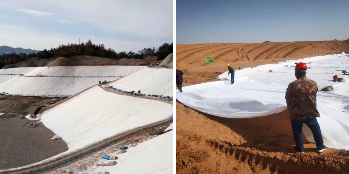 نسيج جيوتكستايل غير منسوج