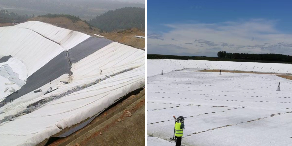 قماش الجيوتكستايل لتثبيت المنحدرات: منع تآكل التربة في المناطق شديدة الانحدار