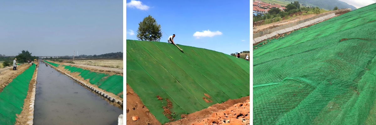 Las 5 ventajas clave de las redes de vegetación 3D para proyectos de control de la erosión a largo plazo