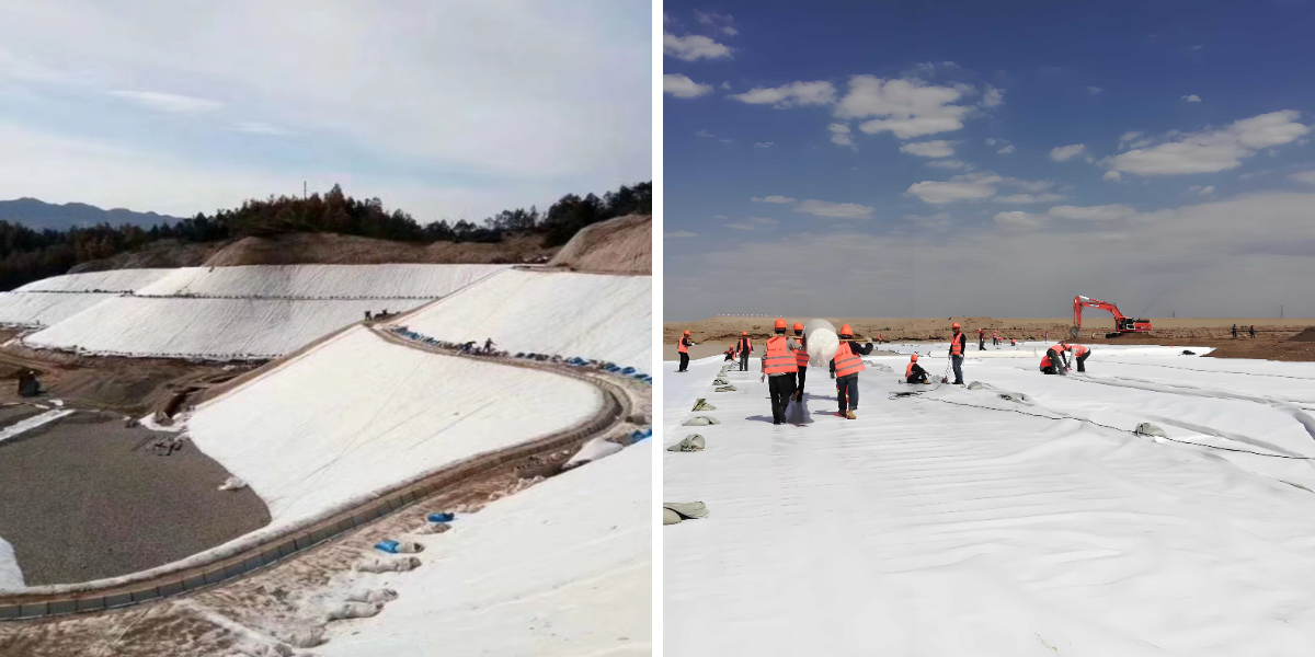 الجيوتكستايل 300 جرام الجيوتكستايل 300 جرام