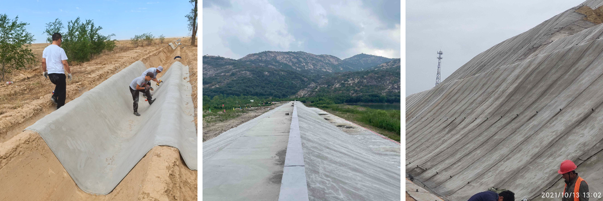 قماش خرساني مقاوم للماء قماش خرساني مقاوم للماء