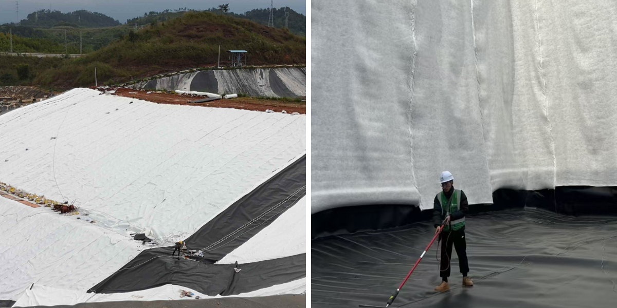 Schritt-für-Schritt-Anleitung zur Verlegung von Geotextilien: Tipps für Nähte und Verankerung