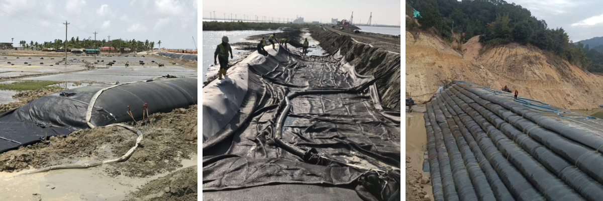 Geotube คืออะไร? บทนำฉบับสมบูรณ์เกี่ยวกับเทคโนโลยีท่อผ้าใยสังเคราะห์